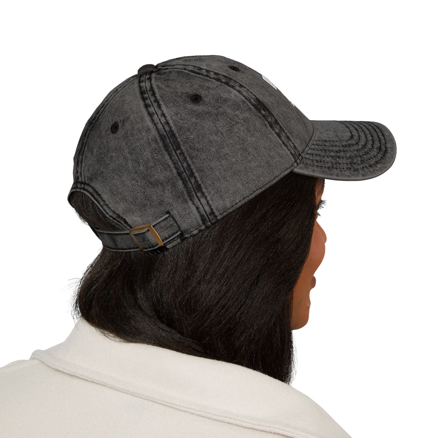 WHAT DA HECK!? Cap | Vintage Embroidered Distressed Baseball Hat