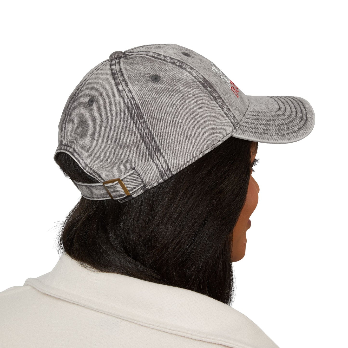 Don't Kill Me! | Vintage embroidered hat